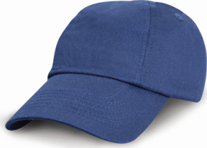 Result - Junior Low Profile Cotton Cap (Royal)