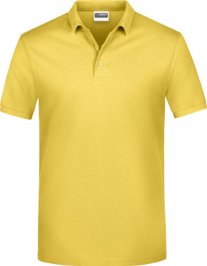 James & Nicholson - Men's Piqué Polo (yellow)