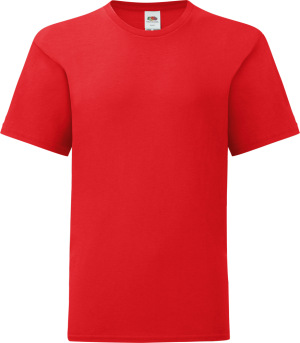 Fruit of the Loom - Kids' T-Shirt Iconic (red)