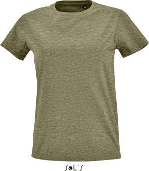 SOL’S - Damen Imperial Slim Fit T-Shirt (heather khaki)