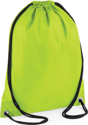 BagBase - Budget Gymsac (lime green)