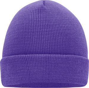 Myrtle Beach - Knitted hat (dark purple)