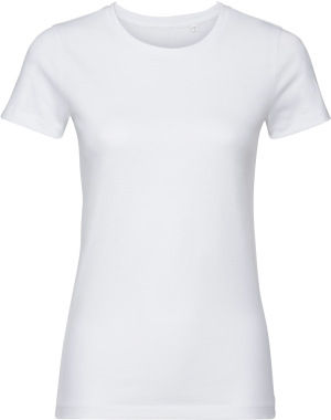 Russell - Ladies' Pure Organic T (white)