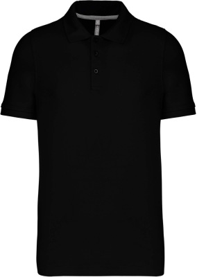 Kariban - Herren Kurzarm Pique Polo (Black)