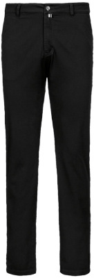 Hakro - Chinohose Stretch (schwarz)