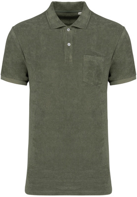 Native Spirit - Umweltfreundliches Herren-Polohemd aus Frottee (Organic Khaki)