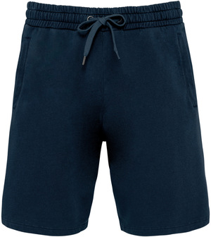 Native Spirit - Umweltfreundliche Herrenshorts aus French Terry (Washed Navy Blue)