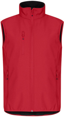 Clique - Classic Herrren Softshell Weste (Rot)