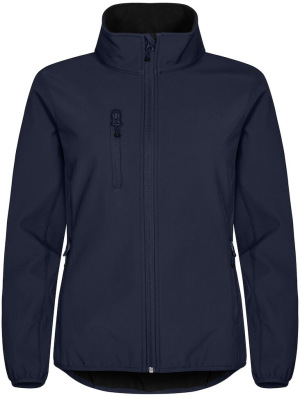Clique - Classic Damen Softshell Jacke (Dunkelblau)