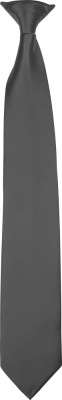 Kariban - Clip Krawatte (Dark Grey (Solid))