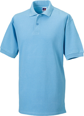 Russell - Men´s Classic Cotton Polo (Sky)