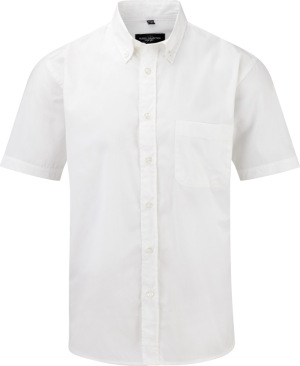 Russell - Men´s Short Sleeve Classic Twill Shirt (White)