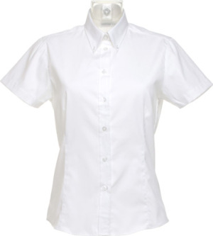 Kustom Kit - Women´s Corporate Oxford Shirt Short Sleeve (White)