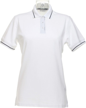 Kustom Kit - Women´s St. Mellion Polo (White/Navy)