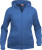 Clique - Basic női kapucnis zipzáras felső (royal blue)