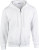 Gildan - Heavy Blend™ Adult Full Zip Hooded Sweatshirt (White)