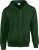 Gildan - Heavy Blend™ Adult Full Zip Hooded Sweatshirt (Forest Green)