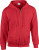 Gildan - Heavy Blend™ Adult Full Zip Hooded Sweatshirt (Red)