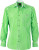 James & Nicholson - Men's  Traditional Shirt (green/white)