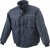 James & Nicholson - Workwear Jacke mit abnehmbaren Ärmeln (navy/navy)