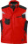James & Nicholson - Workwear Winter Softshell Gilet (red/black)