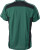 James & Nicholson - Workwear T-Shirt (dark green/black)