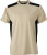 James & Nicholson - Workwear T-Shirt (stone/black)