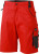 James & Nicholson - Workwear Bermuda (red/black)