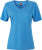 James & Nicholson - Damen Workwear T-Shirt (aqua)