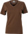 James & Nicholson - Damen Workwear T-Shirt (brown)
