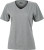 James & Nicholson - Damen Workwear T-Shirt (grey-heather)