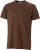 James & Nicholson - Herren Workwear T-Shirt (brown)