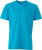 James & Nicholson - Herren Workwear T-Shirt (turquoise)
