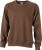 James & Nicholson - Workwear Sweater (brown)