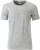 James & Nicholson - Herren Bio T-Shirt mit Rollsaum (grey heather)