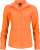 James & Nicholson - Ladies' Business Popline Shirt longsleeve (orange)