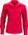 James & Nicholson - Ladies' Business Popline Shirt longsleeve (red)