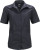 James & Nicholson - Ladies' Business Popline Shirt shortsleeve (black)