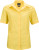 James & Nicholson - Ladies' Business Popline Shirt shortsleeve (yellow)