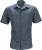 James & Nicholson - Men's Business Popline Shirt shortsleeve (carbon)
