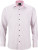 James & Nicholson - Popline Shirt "Diamonds" (white/red)