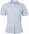 James & Nicholson - Popline Shirt shortsleeve (light blue)