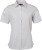 James & Nicholson - Popline Shirt shortsleeve (light grey)