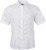 James & Nicholson - Micro-Twill Shirt shortsleeve (white)