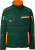 James & Nicholson - Workwear Jacke (dark green/orange)