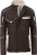 James & Nicholson - Workwear Winter Softshell Jacke (brown/stone)