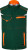 James & Nicholson - Workwear Winter Softshell Gilet (dark green/orange)