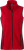 James & Nicholson - Damen Workwear Fleece Gilet (red/black)