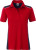 James & Nicholson - Damen Workwear Polo (red/navy)