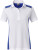 James & Nicholson - Ladies' Workwear Polo (white/royal)